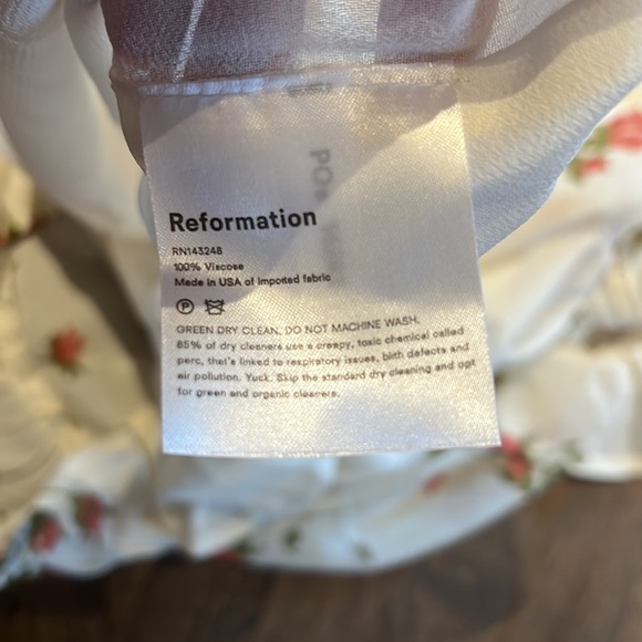 Reformation Floral Mini Dress - Picture 4 of 4